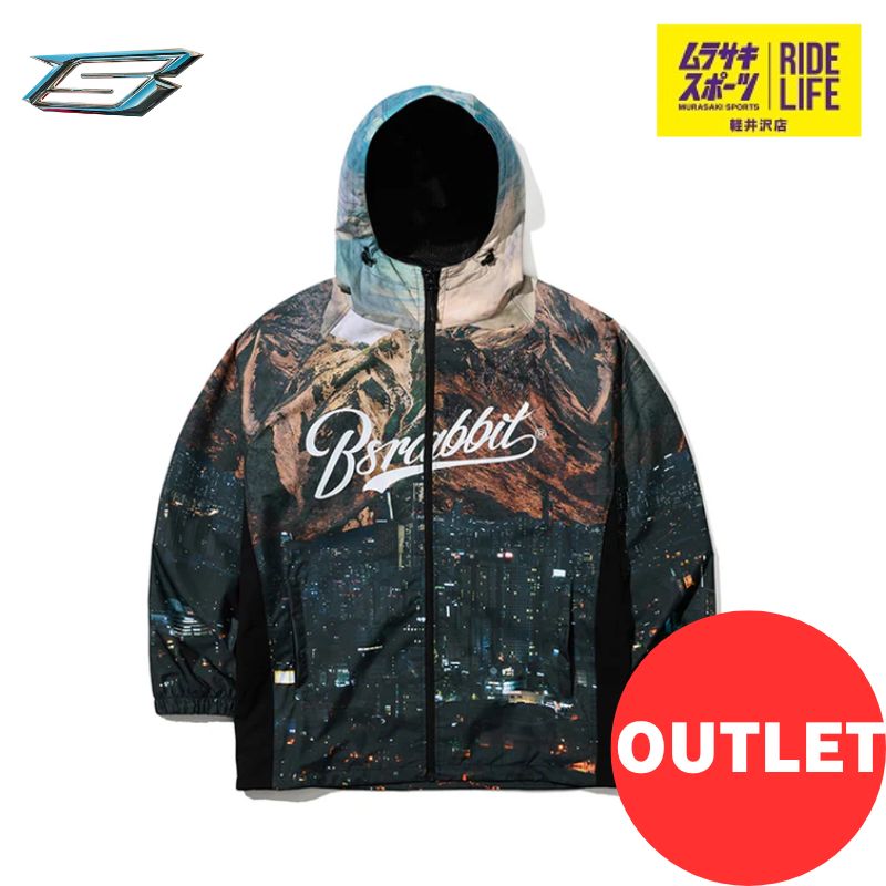 BSRABBIT MOUNTAIN CITY HOODED ウエア BSRABBIT MOUNTAIN CITY HOODED ウエア