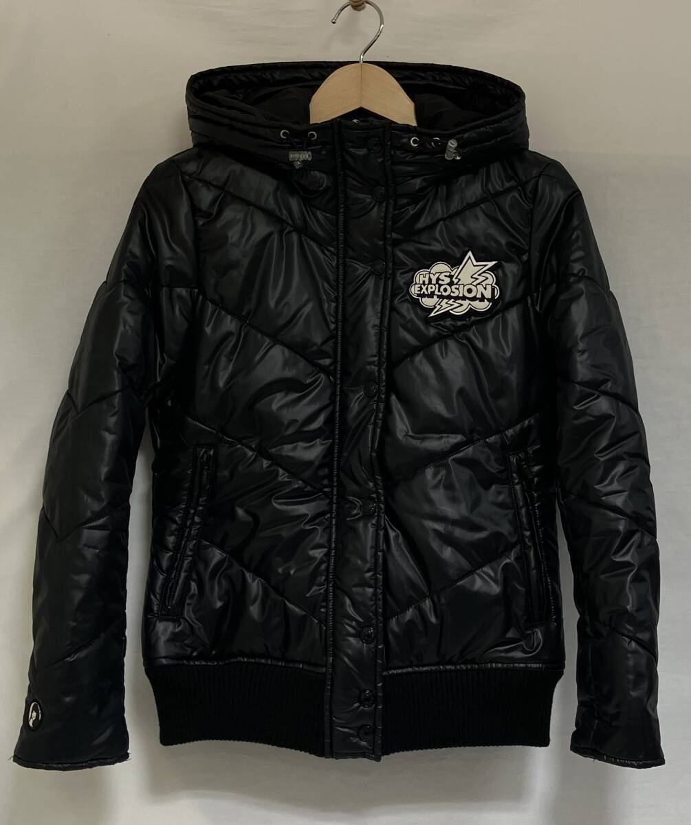 HYSTERIC GLAMOUR 2AB-6130 中綿ジャケット ブラック サイズフリー PRIMALOFT ヒステリックグラマー プリマロフト