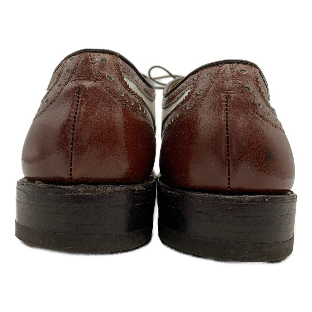 箱付き 80年代 USA製 Allen Edmonds アレンエドモンズ ウィングチップ