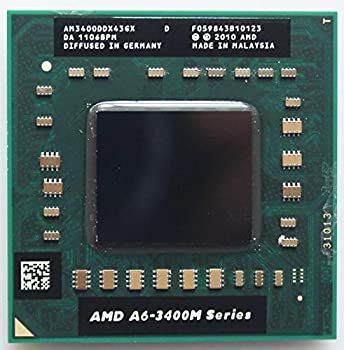 【中古】 AMD A6-3400M 1.4 GHz Quad-Core (AM3400DDX43GX) モバイル CPU 中古】 AMD A6-3400M 1.4 GHz Quad-Core (AM3400DDX43GX) モバイル CPU