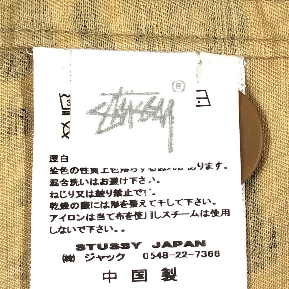 STUSSY ステューシー BDU SHIRT レオパード柄 シャツ 半袖 レオパード