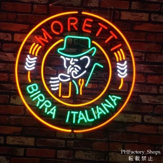 Always Happy Hour ネオンサイン ハンドメイド 本物のガラス ネオンライト 自宅 バー ビール パブ 店舗 レストラン 壁装飾 ネオンバーサイン 60x60cm A342