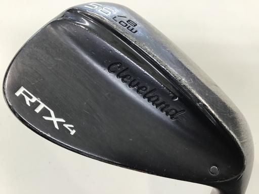 中古】 クリーブランド Cleveland RTX-4 ブラックサテン 56°/08