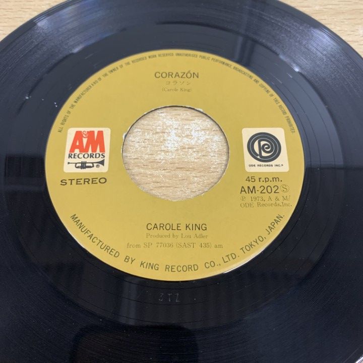 日本盤プロモ７インチ　キャロル・キング スイート・シーズンCarole King 日本盤プロモ7インチ キャロル・キング スイート・シーズン
