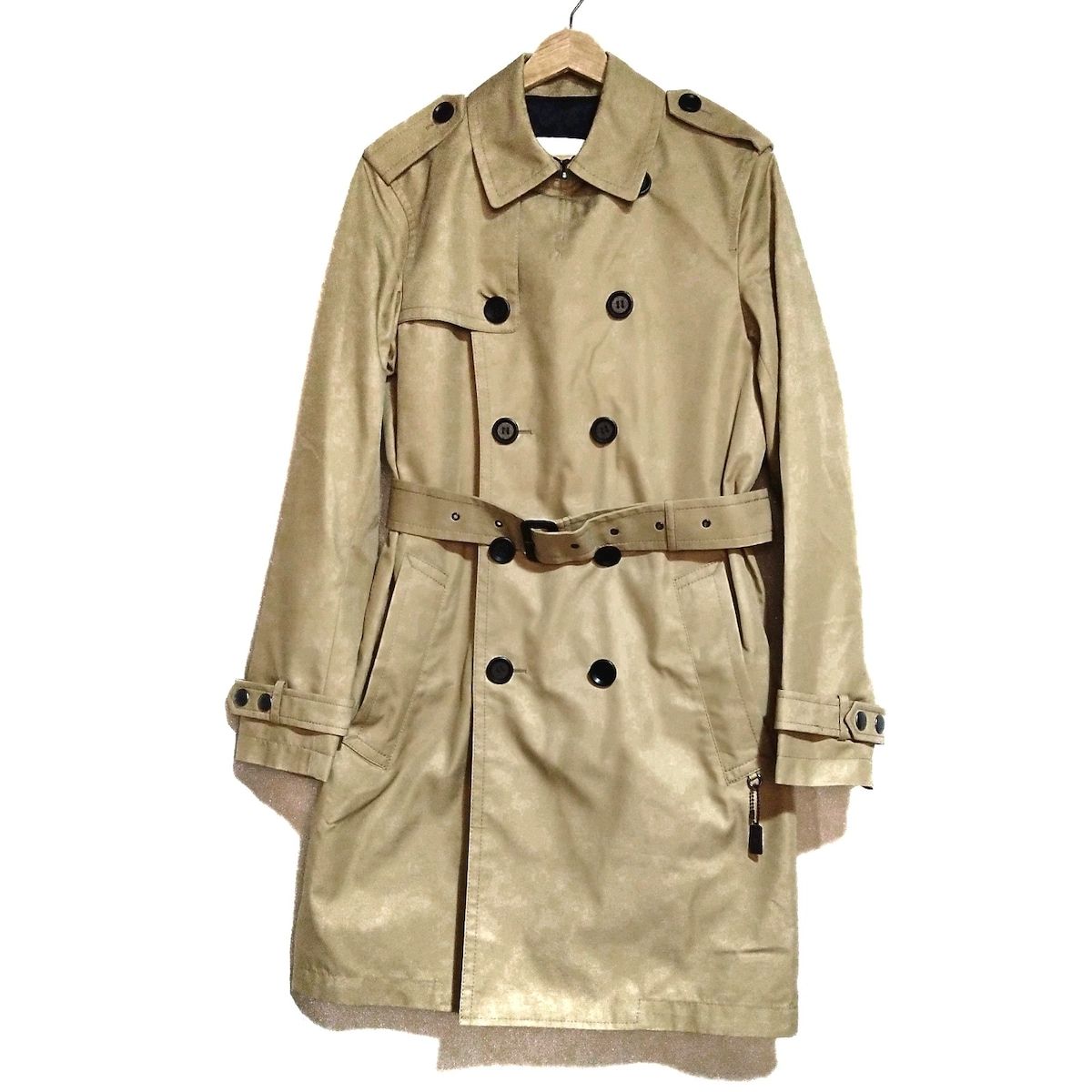 COACH ベージュ トレンチコート XS