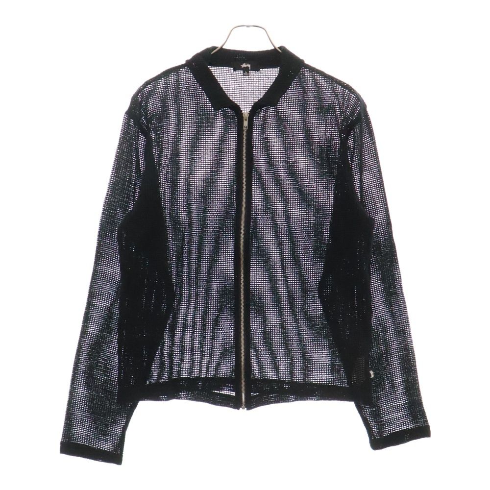 STUSSY (ステューシー) 22SS COTTON MESH ZIP LS SHIRT コットン