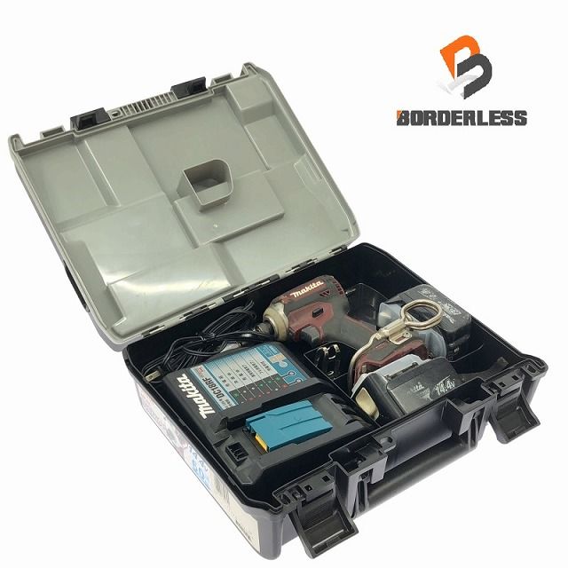 ☆中古品☆makita マキタ 14.4V 充電式インパクトドライバ