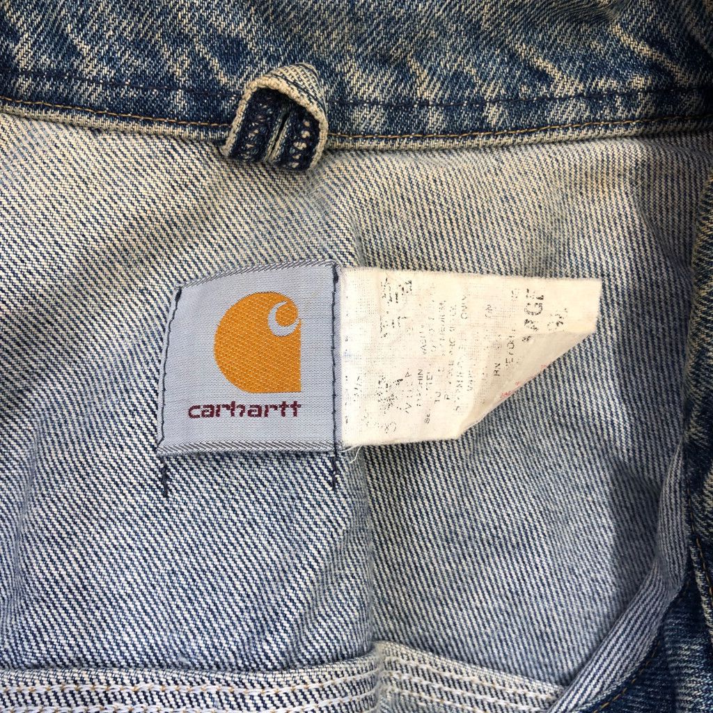 B品】 80年代 USA製 Carhartt カーハート Gジャン デニム