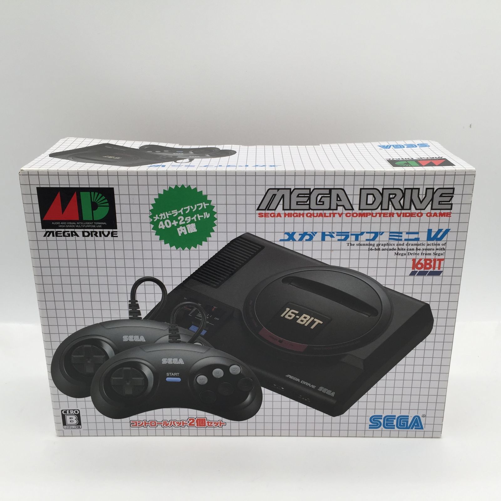 SEGA - 新品未開封 SEGA メガドライブミニW メガドライブミニ2」開封&プレイレポ！初めてのメガドライブは