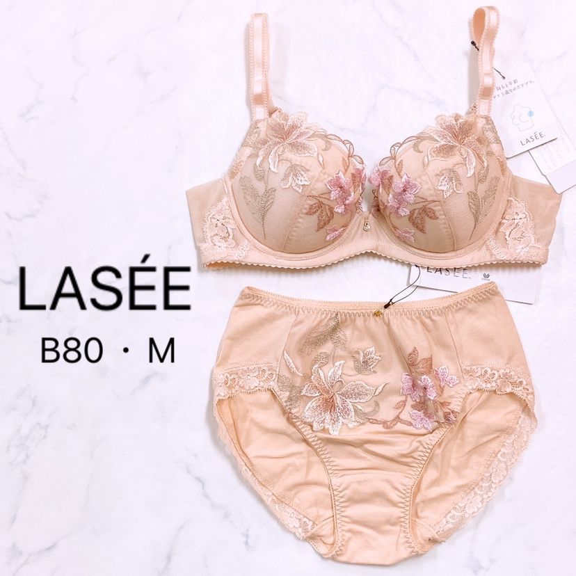 新品タグ付き】Wacoal LASEE ワコール ラゼ ブラジャー B80