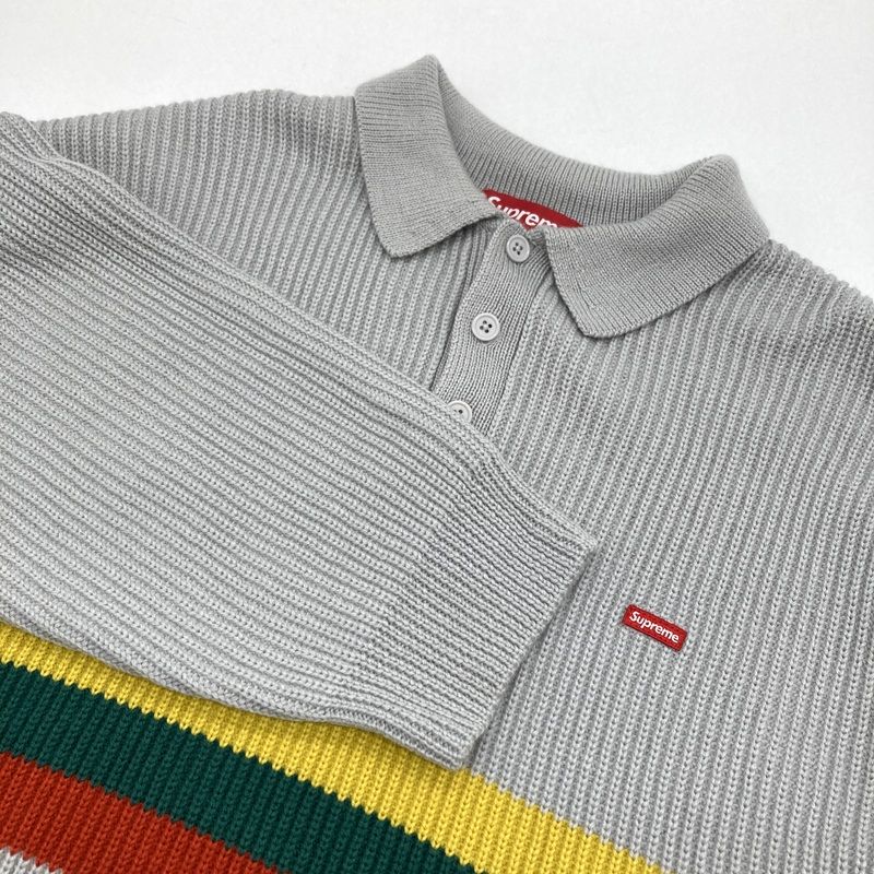 Supreme シュプリーム セーター ポロ ニット small Box Polo Sweater