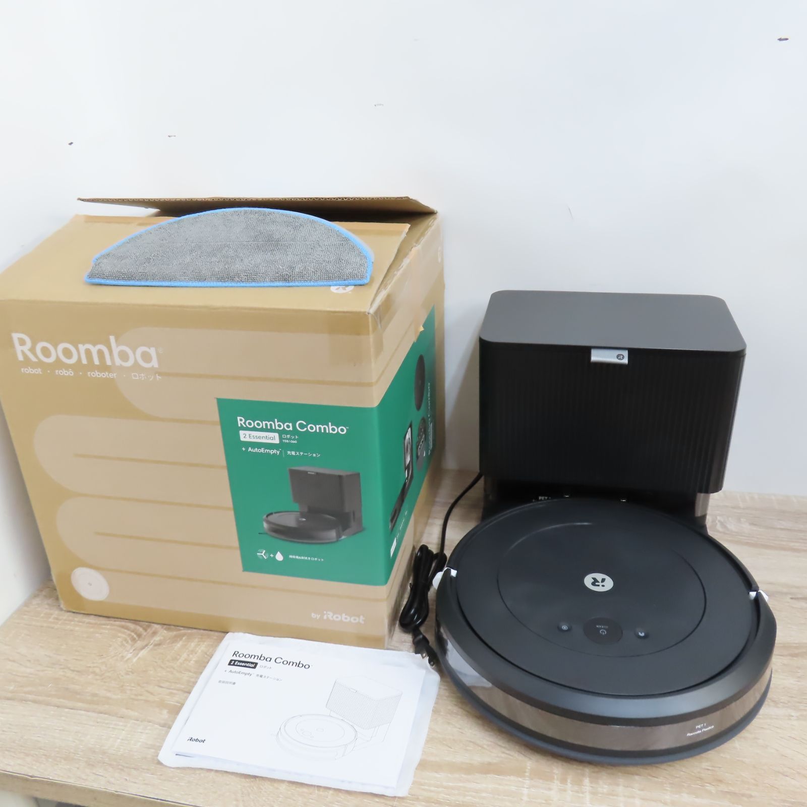 iRobot アイロボット Y051060 ルンバ コンボ2 Essential 充電ステーション ブラック