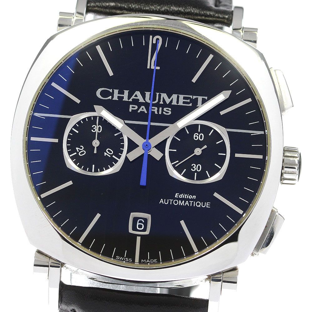 ショーメ Chaumet ダンディ クロノグラフ 自動巻き メンズ_829233