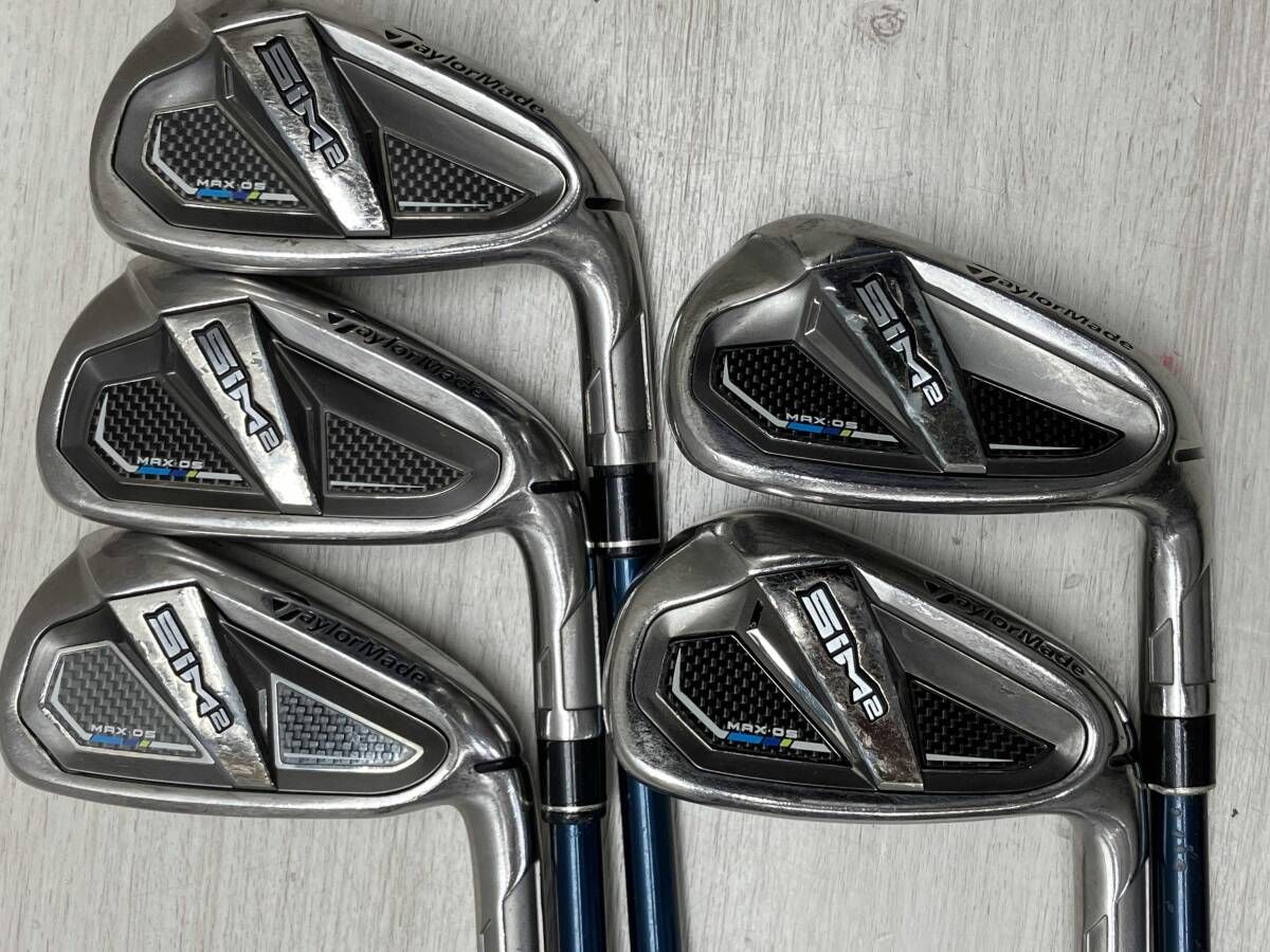 アイアンセット TaylorMade テーラーメイド SIM2 MAX OS 5本