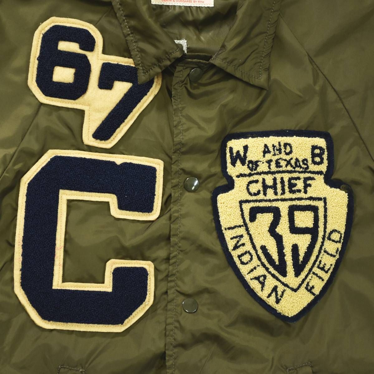 美品】デニムアンドダンガリー 130 ウィンドブレーカー デニム