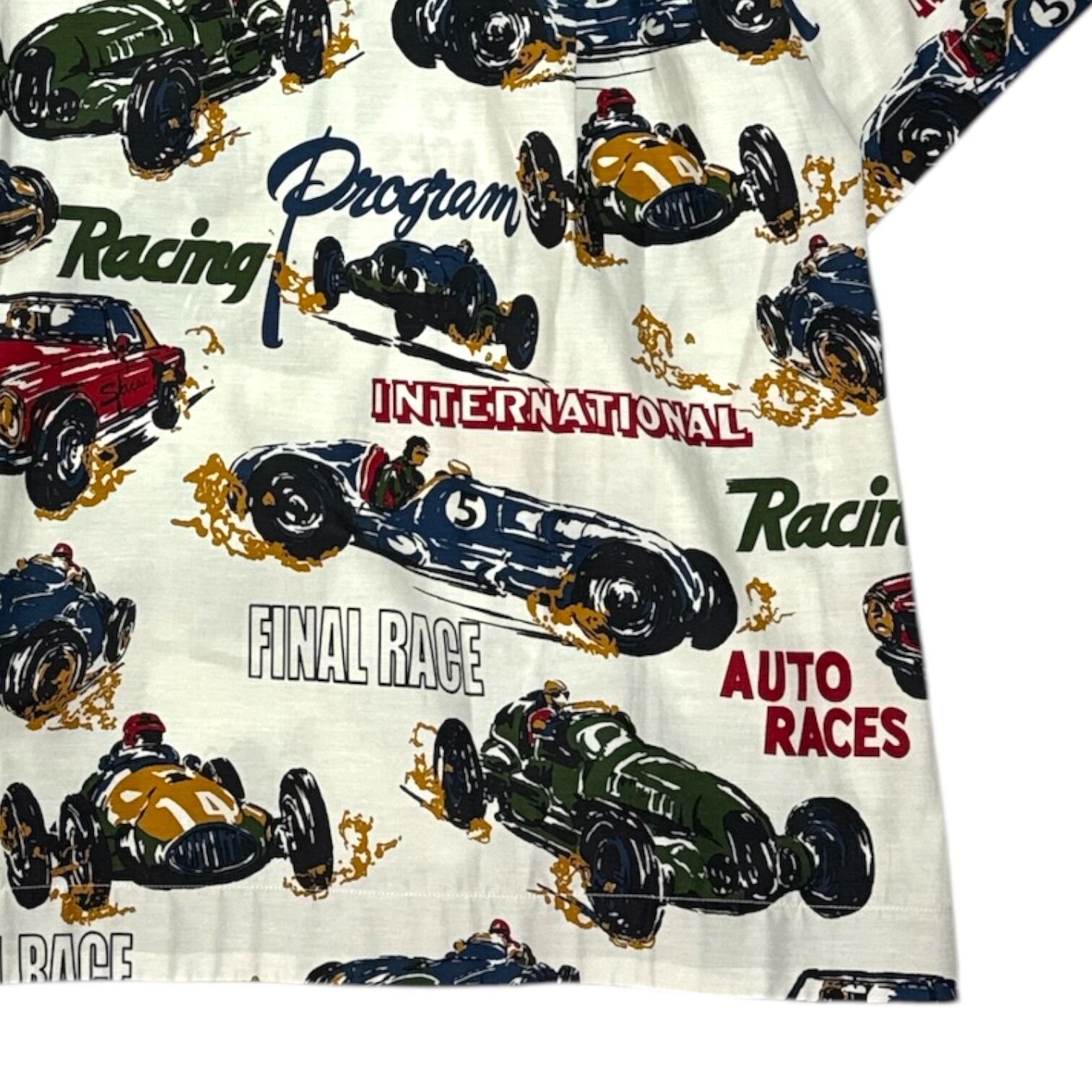 sacai 25ss Car Race PRINT SHIRTS カーレース 25ss sacai Car Race Tropical Print Shirt｜Yahoo!フリマ（旧