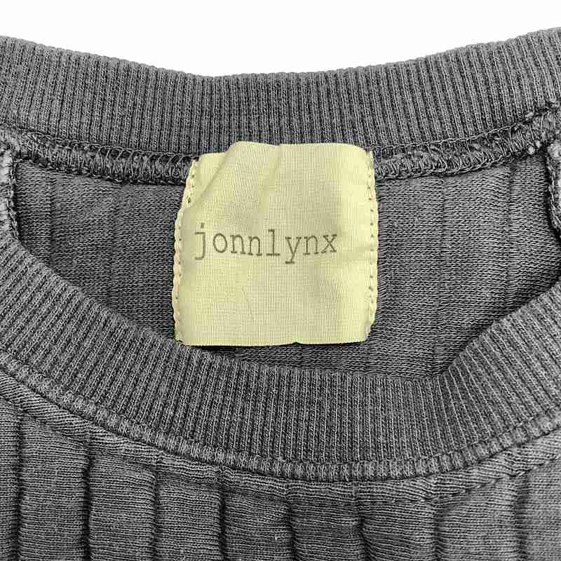 jonnlynx / キルティング ボーダー プルオーバー トップス jonnlynx / ジョンリンクス | Quilt Border Pullover