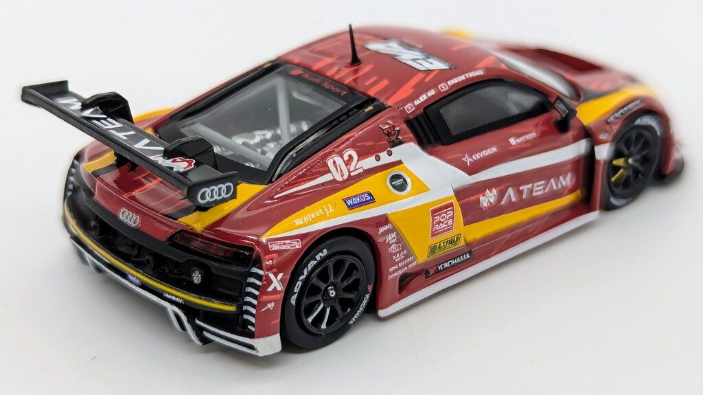 POP RACE 1/64 Audi R8 LMS エヴァ RT 正規実用型 2号機 X Works