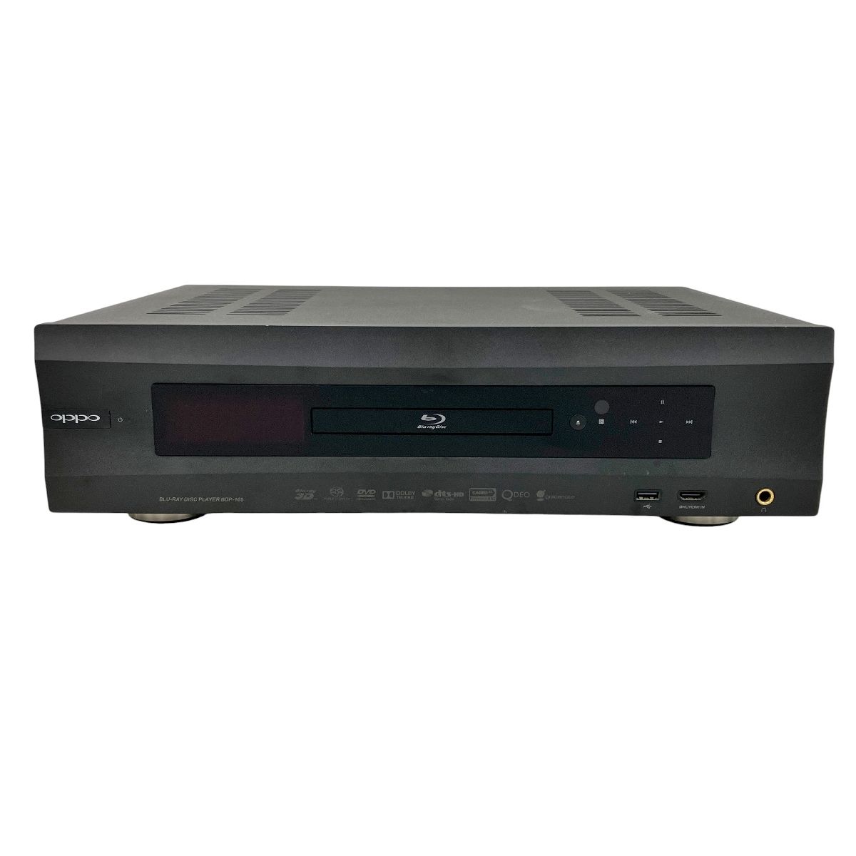 OPPO オッポ BDP-105 2013年製 ブルーレイユニバーサルプレーヤー リモコン Y10530159