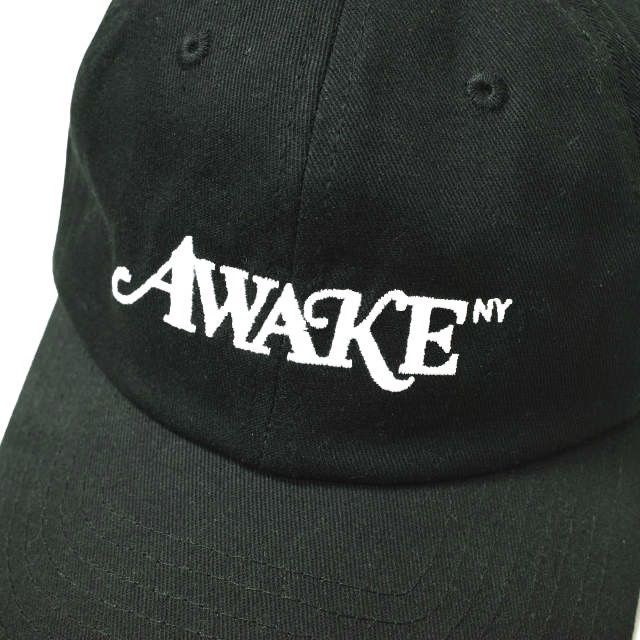 AWAKE NY アウェイク ニューヨーク Classic Logo Dad Cap ロゴ刺繍