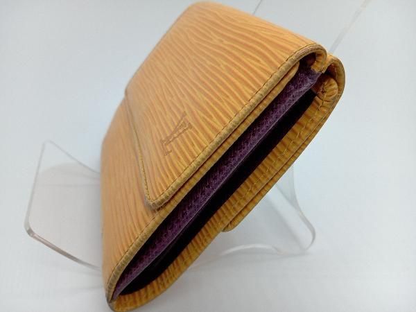 VUITTON ポルト モネ ビエ カルトクレディ　エピ LOUIS VUITTON ルイヴィトン エピ ポルト カルト クレディ