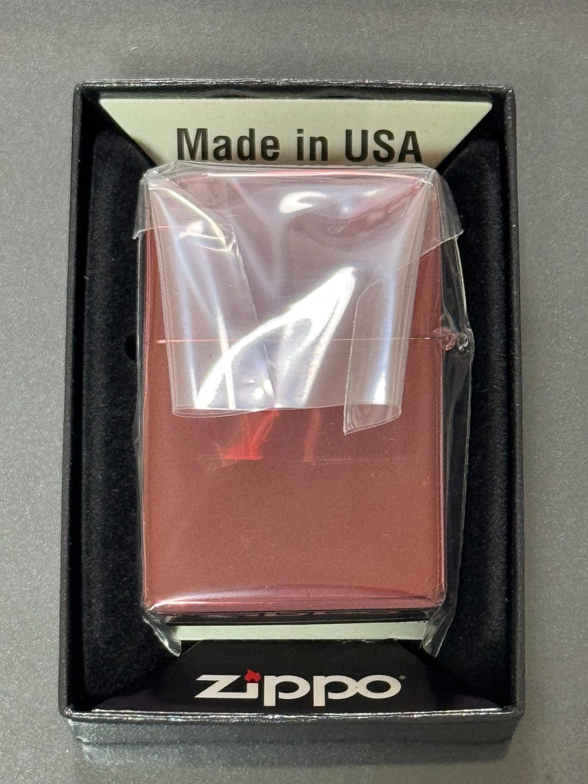 zippo ダブル ウィンディ ネオレッド WINDY 前面刻印 2025年製