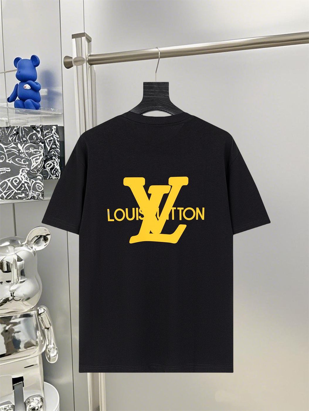 今日特価】Louis Vuitton 2025SS プレミアムロゴプリント T