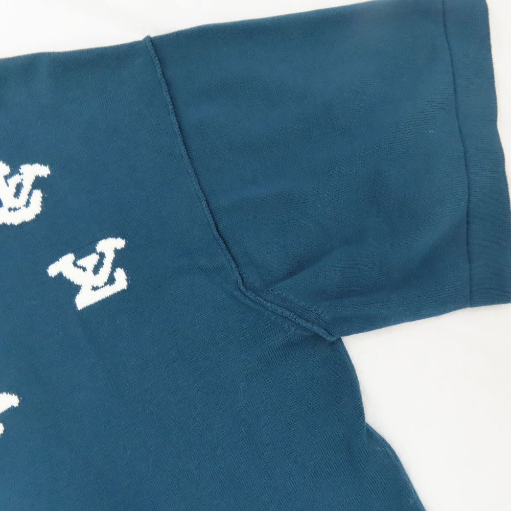 ヴィトンジャズトランぺッターシグネチャークルーネック 半袖ニット