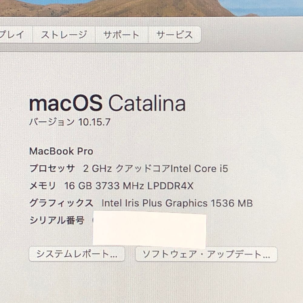 本体のみ Apple MacBook Pro 13インチ 2020 Thunderbolt 3ポートx4 i5 16GB 512GB A2251 EMC3348|MB-251537 325204
