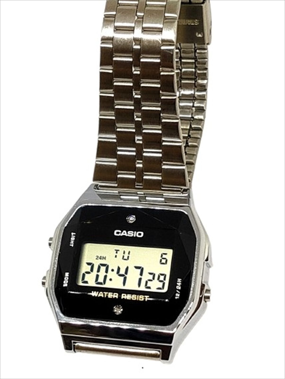 CASIO カシオ 腕時計 チープカシオ ダイヤ入りA159W 稼働品 美品