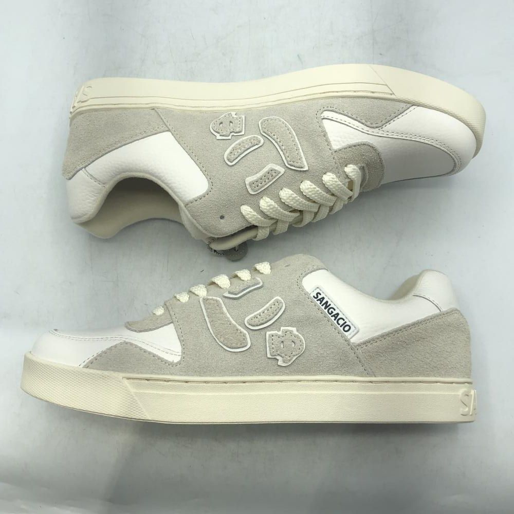 中古】SANGACIO にゅ～ずスニーカー 27.5cm オフホワイト サンガッチョ