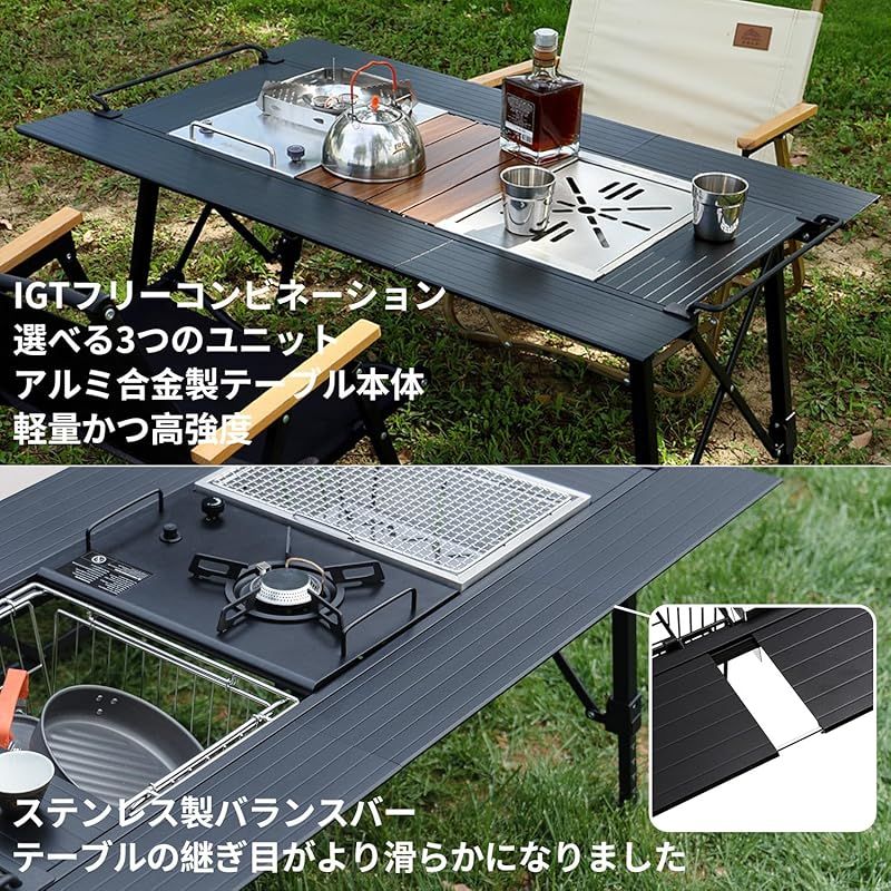 高さ無段階調節 頑丈アルミ合金
