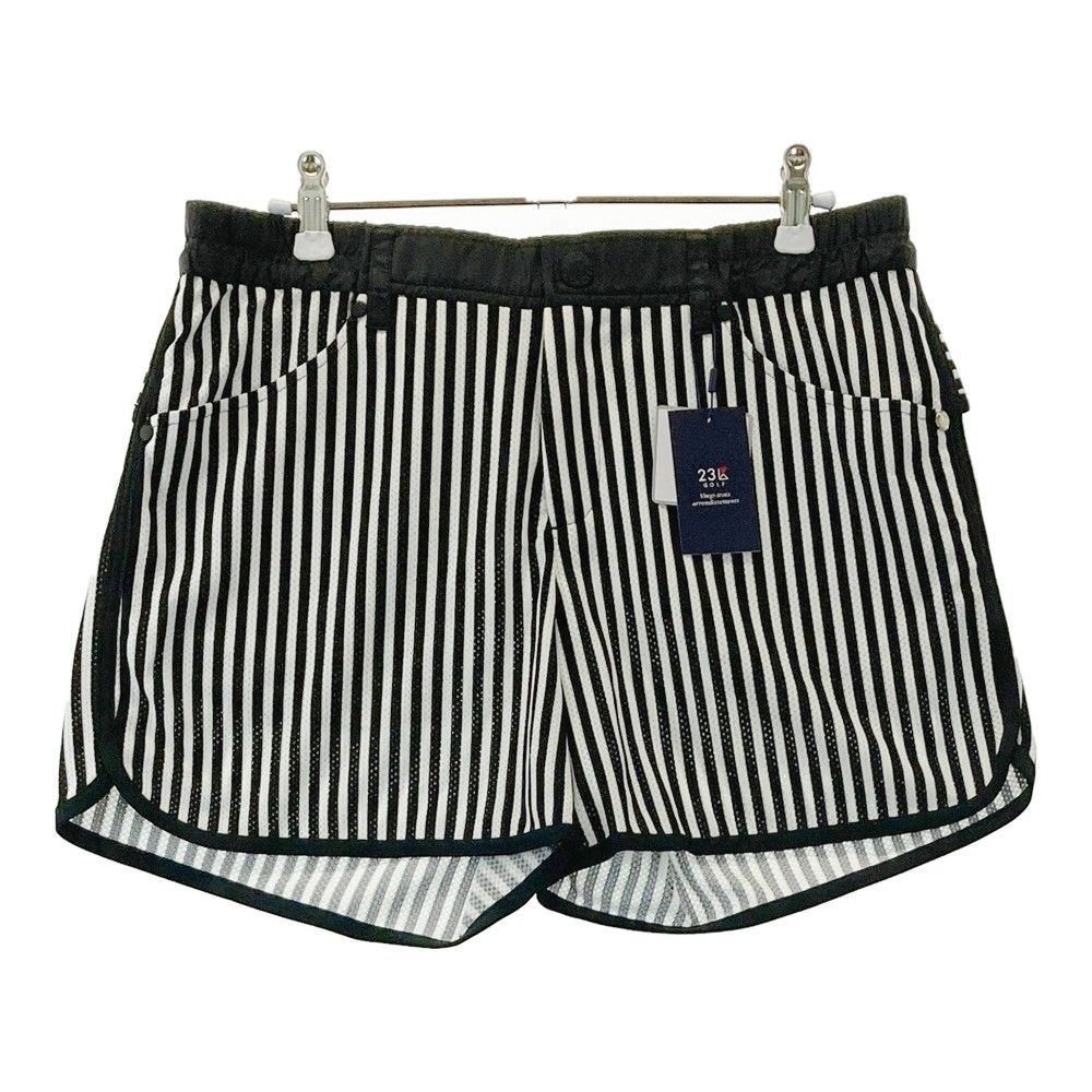 サイズ：3 23区GOLF ニジュウサンクゴルフ ショートパンツ ストライプ