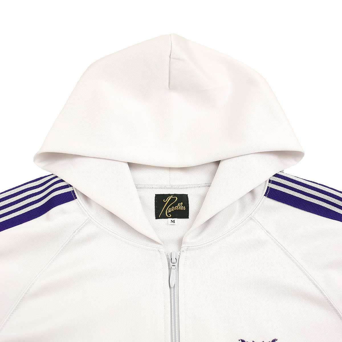 Needles ホワイトジャケット XS Needles x the gallery box 別注 トラックジャケット 【公式通販】