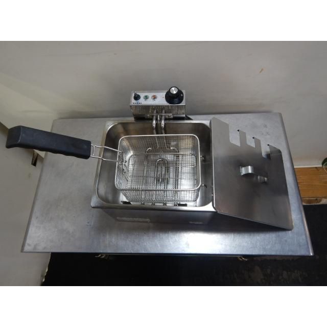 2017年製 タイジ TF 40 A 100 V 1100 W 4 L 電気 卓上 フライヤー mm 5 kg バスケット社外品