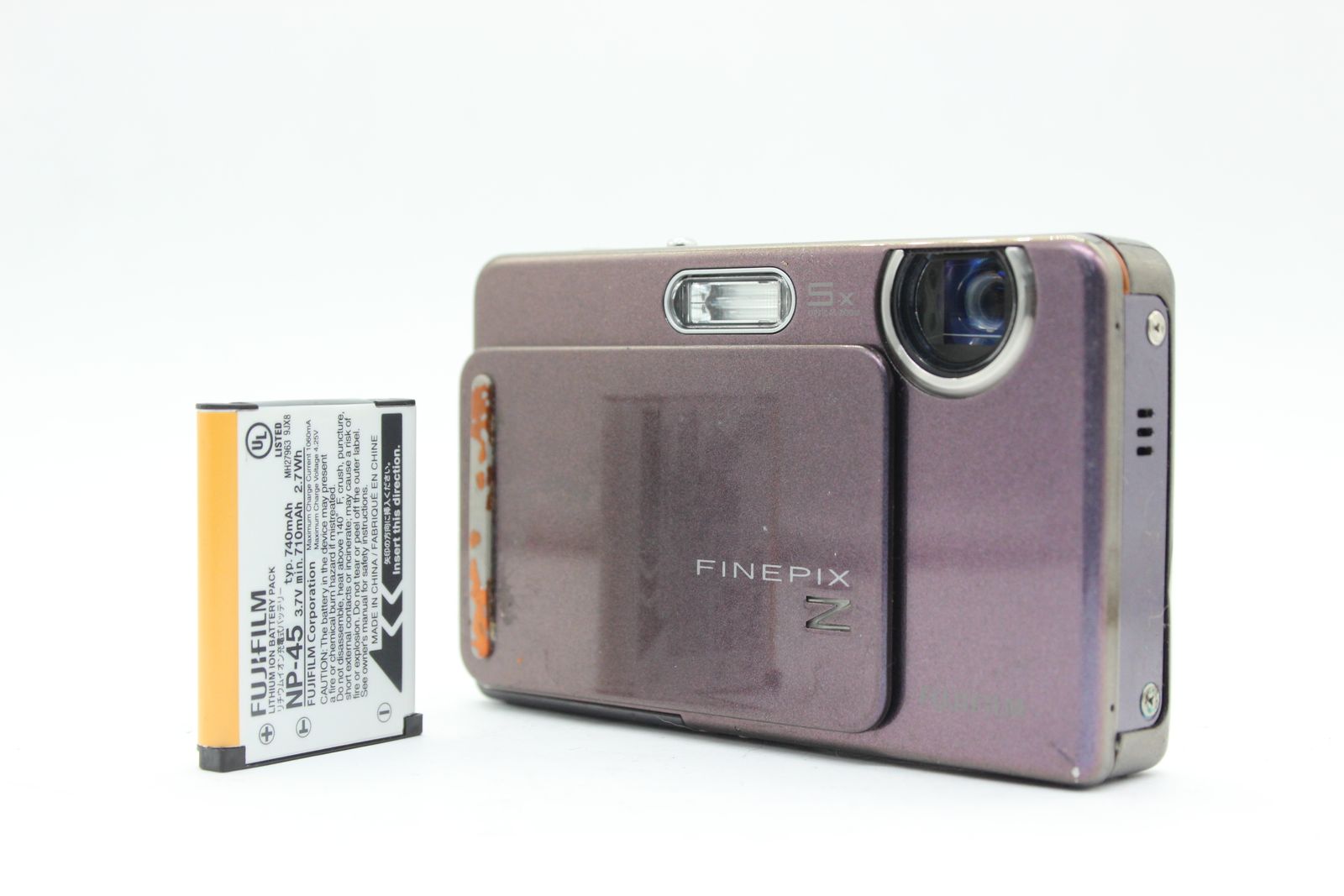 返品保証】 フジフィルム Fujifilm Finepix Z300 パープル 5x