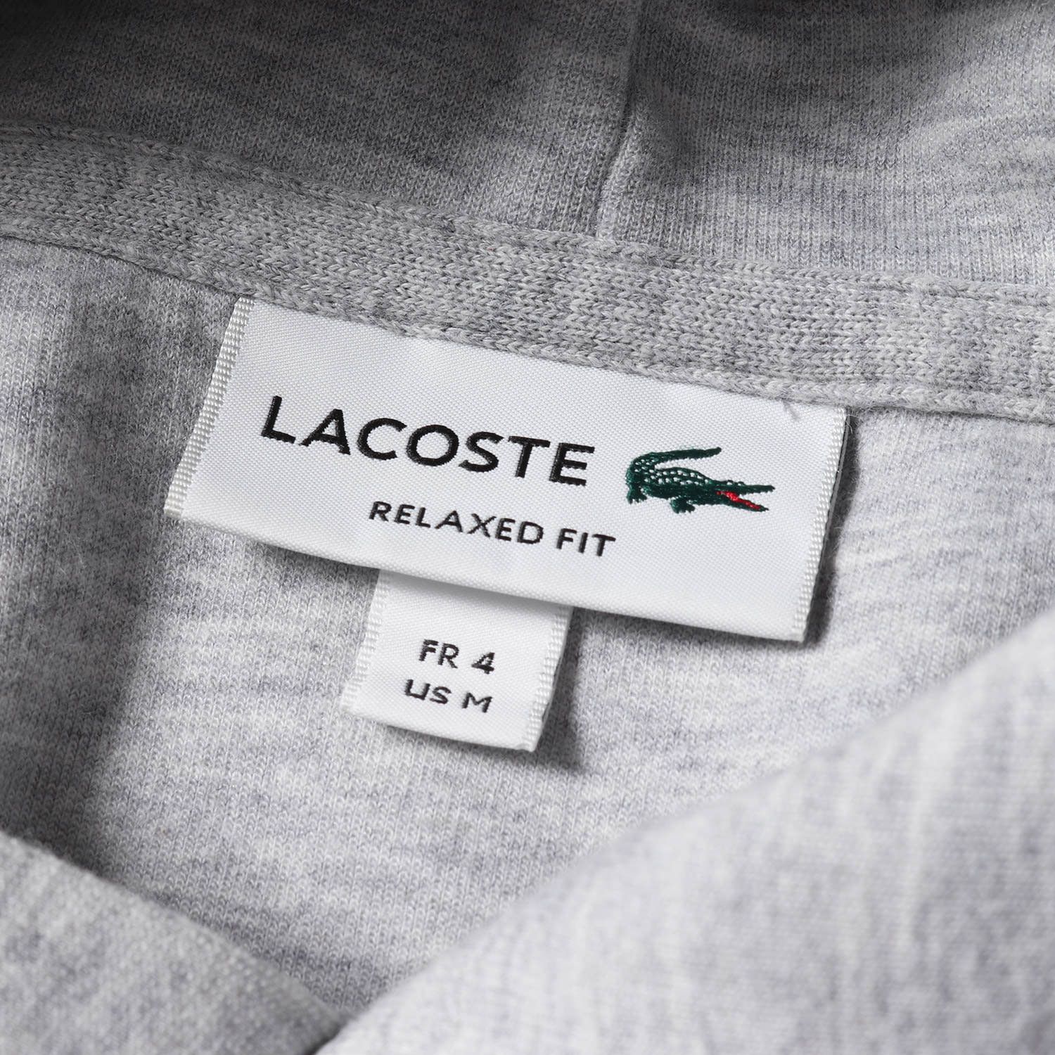 LACOSTE ラコステ パーカー サイズ:US M / ワニ ワッペン コットンポリ 