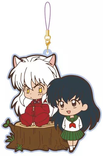 中古】ストラップ(キャラクター) 犬夜叉＆日暮かごめ 「高橋留美子