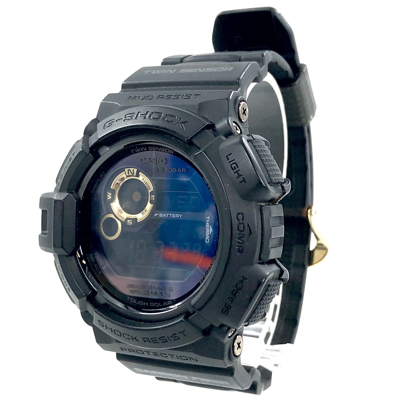CASIO カシオ G-SHOCK MUDMAN GW-9300GB タフソーラー ブラック文字盤 メンズ腕時計 稼動品 PF-35