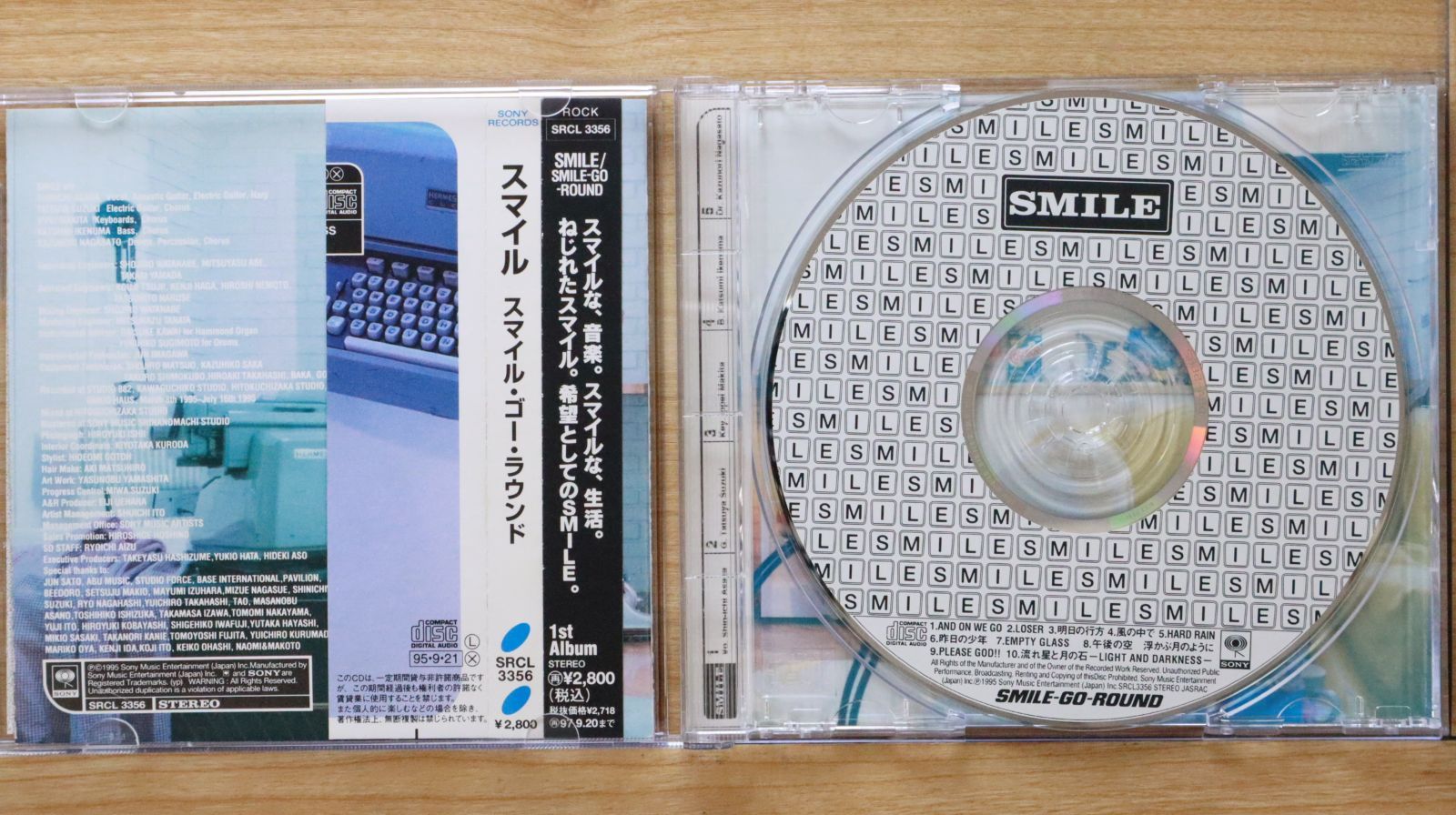 国内盤CD☆スマイル/SMILE□ SMILE-GO-ROUND 【SRCL3356/4988009335629