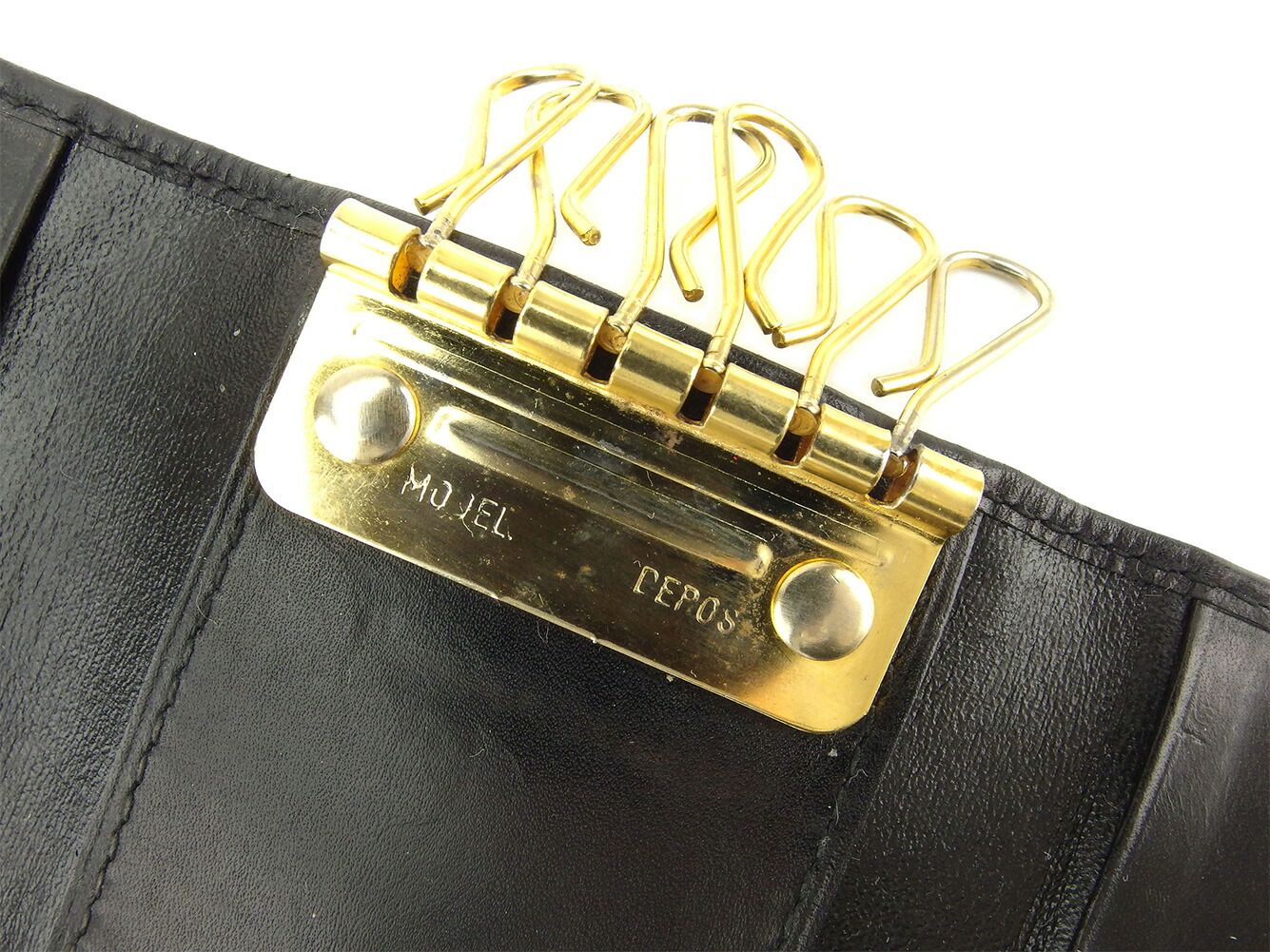 訳あり美品✨サルヴァトーレ フェラガモ ✨キーケース✨ガンチーニ✨ブラック FERRAGAMO フェラガモ キーケース Ferragamo レディース レザー