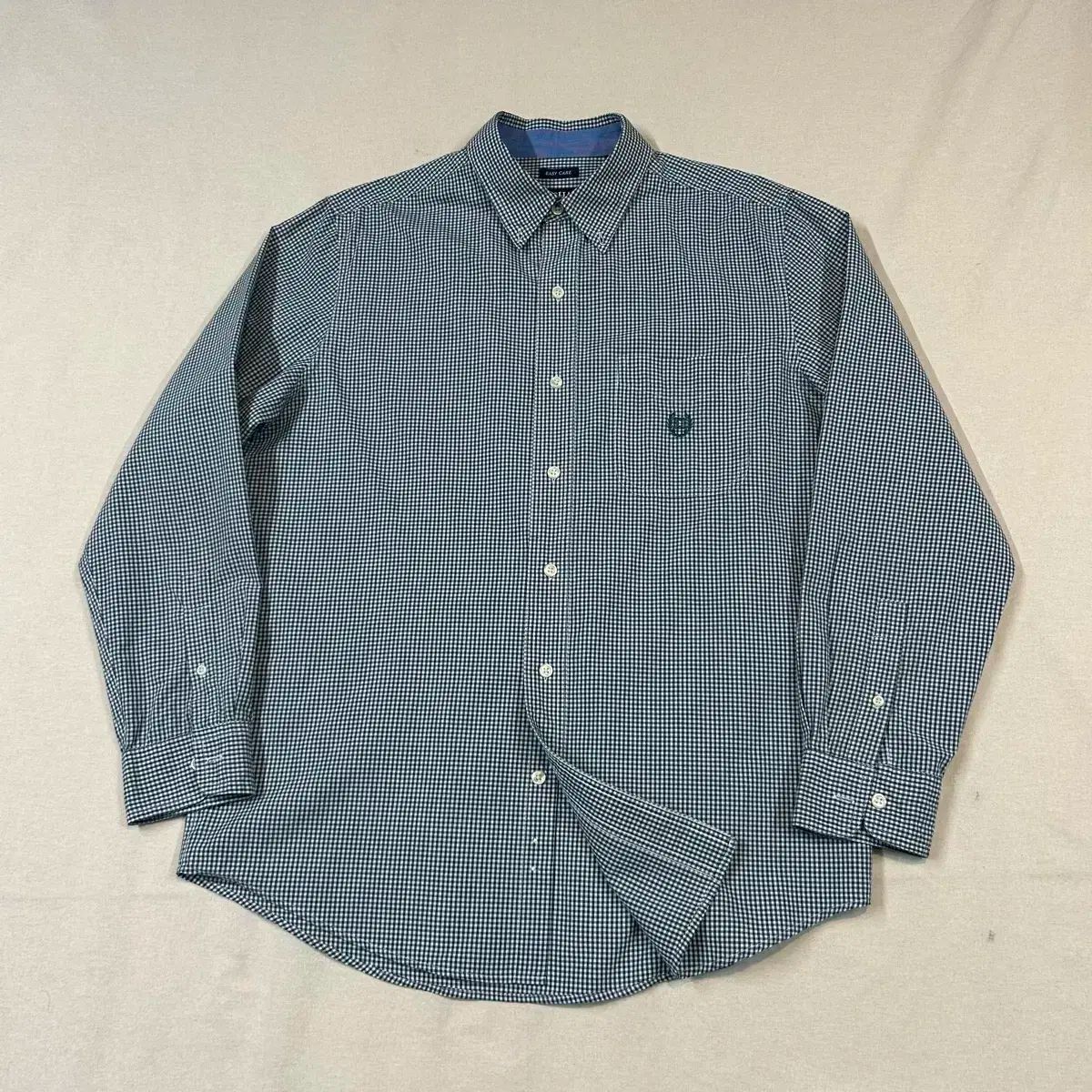 M ） CHAPS by ralph lauren Ralph Lauren(ラルフローレン) ポロ ギンガム チェック イージーケア シャツ