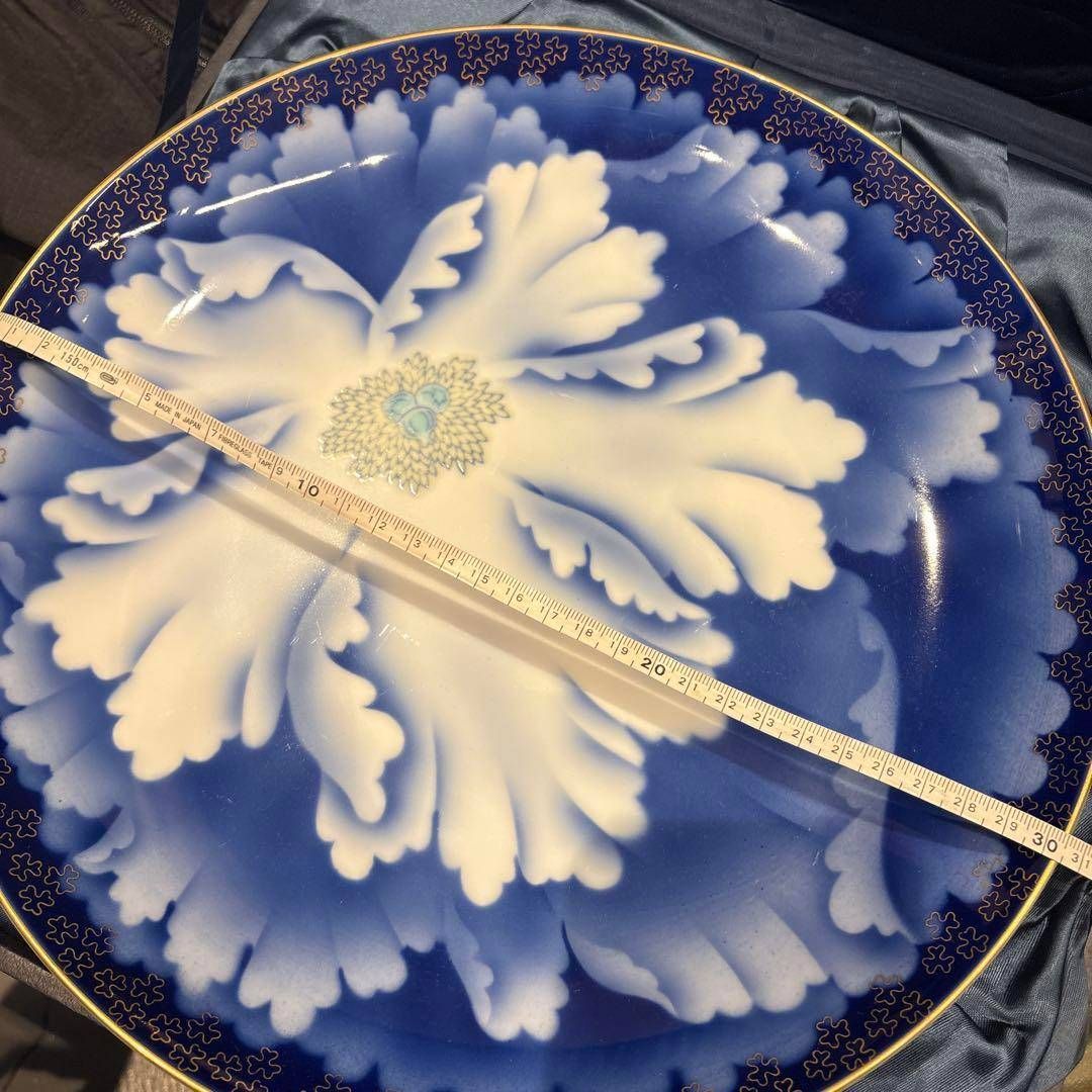 @ 深川製 花柄 青 金 プレート 食器 中鉢 お椀 うつわ 瀬戸もの 瀬戸物 深川製 深川製器 花柄 青 金 プレート 食器 中鉢 お椀 うつわ 瀬戸もの