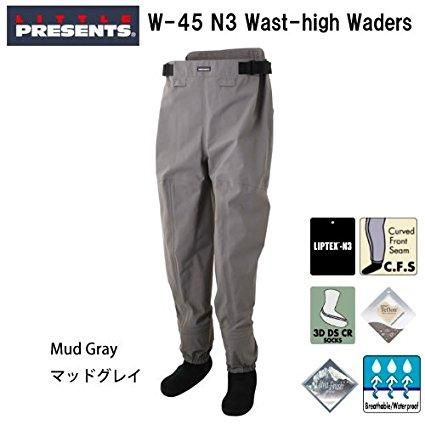 3営業日で発送 リトルプレゼンツ N3 ウエストハイウエーダー XXL マッドグレイ
