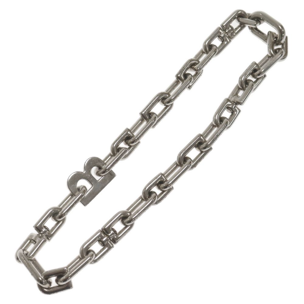 バレンシアガ　ネックレス　 thin B ロゴ シルバー Amazon | [バレンシアガ] ネックレス レディース アクセサリー