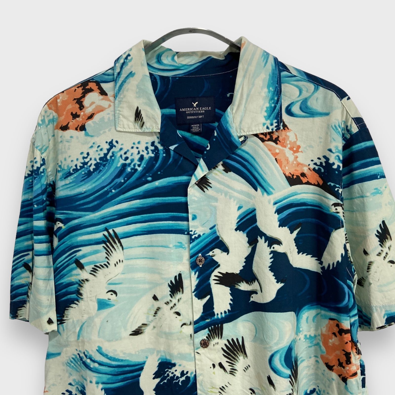 美品 ショット アメリカンイーグル サンダー 総柄 レーヨン アロハシャツ XL 新品タグ付【Schott】ショット アロハシャツ dog 総柄 XL - メルカリ