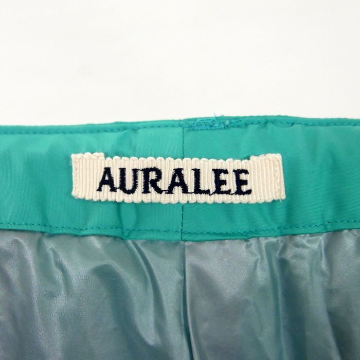 AURALEE オーラリー 国内正規 24SS HARD TWIST POLYESTER SATIN 