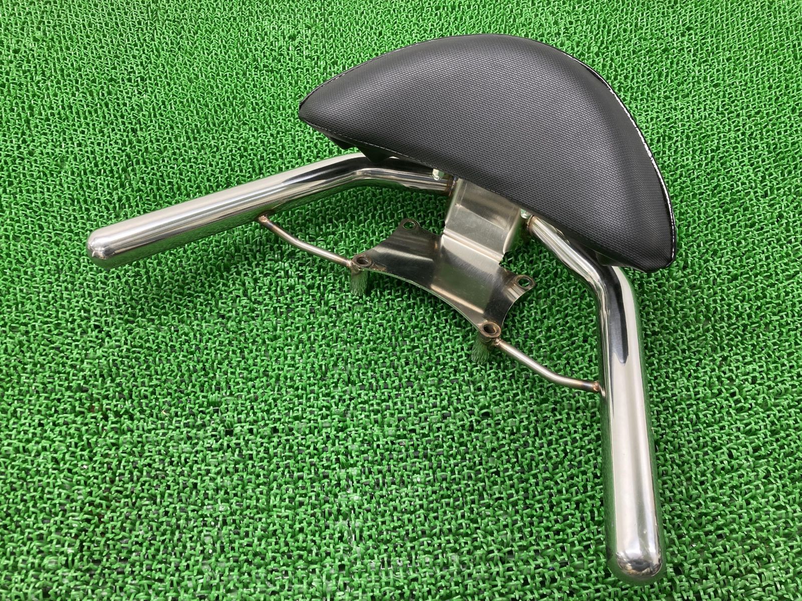 PCX125 PCX150 グラブバー 社外 バイク 部品 JF28 KF12 バックレスト 曲がり無し 品薄 希少品:22319361