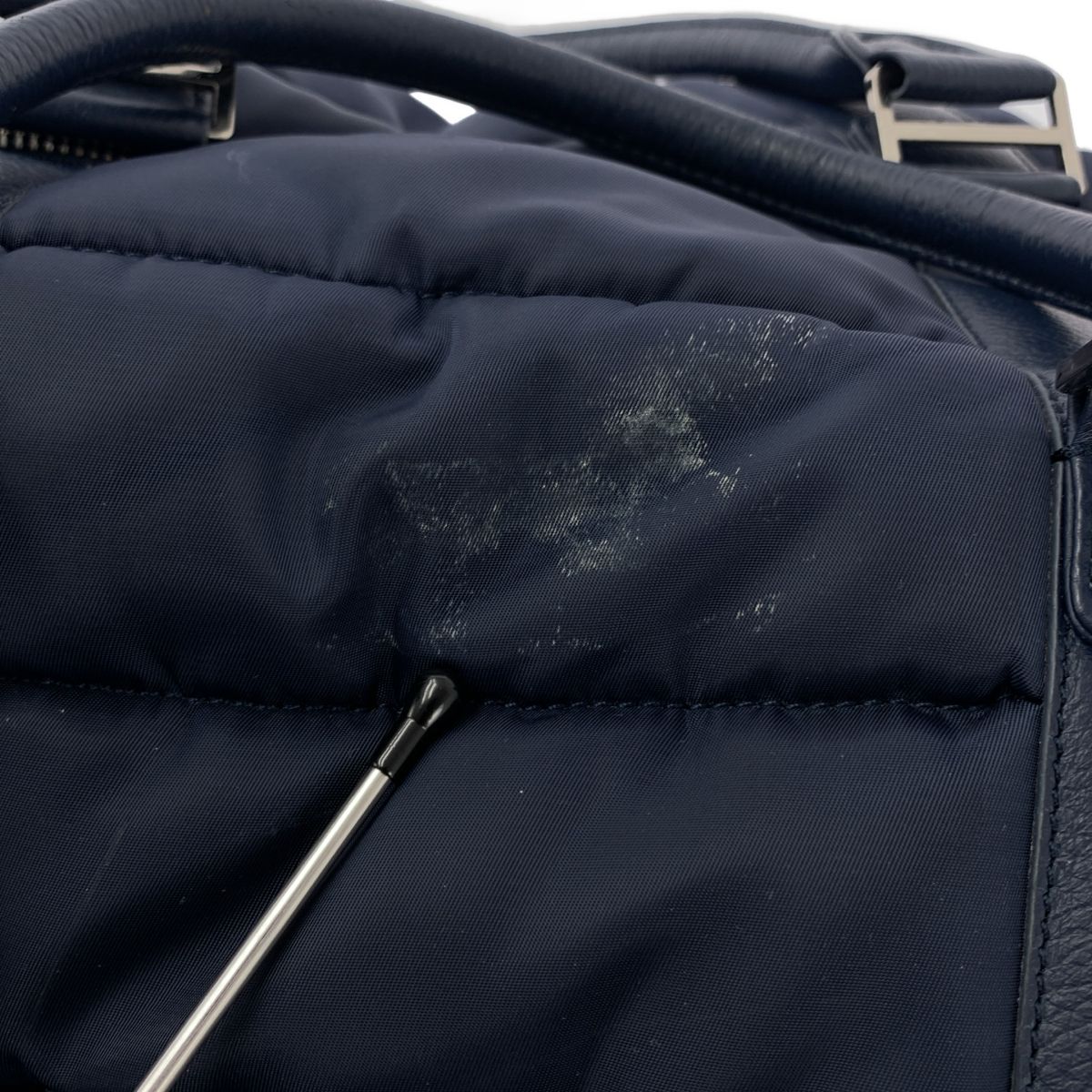 MUTA ボストン バッグ | ネイビー タグ付き muta☆2way ゴート革