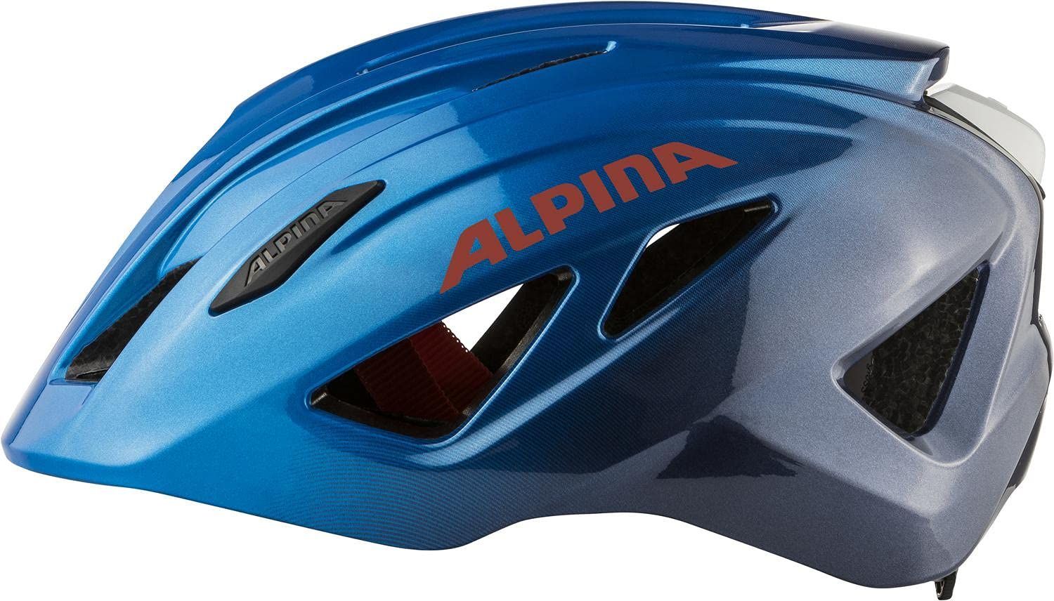 色: トゥルーブルーグロス】ALPINAアルピナ 自転車ヘルメット 子供用 1